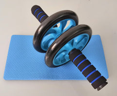 Abdominal Muscle Wheel with Pull Rope: Gym Fitness Elastic Resistance Tube