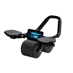 AB Roller with Support Abdominal Wheel Automatic Rebound Roll